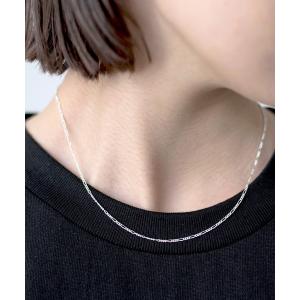 Lui's(ルイス) 【mi-企画】　シルバーチェーンネックレス Lui's（ルイス） ネックレス 「mi-企画」シルバーチェーンネックレス
