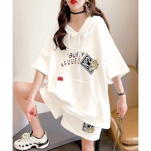 半袖パーカー レディースの商品一覧 通販 Yahoo ショッピング