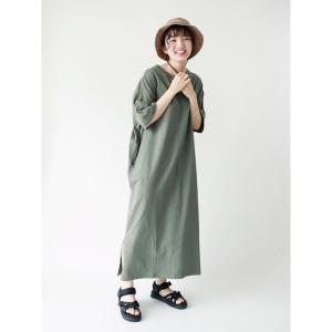 ワンピース ナンバープリントTシャツワンピ