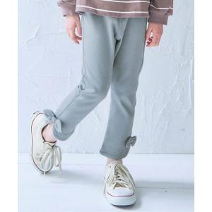 パンツ WEB限定　裾リボン/7days Style pants　9分丈