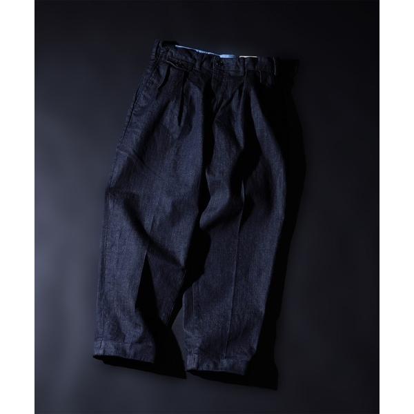 パンツ デニム ジーンズ メンズ BEAMS PLUS / 2 Pleats Denim