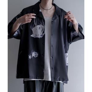 シャツ ブラウス 『Lily』Drape Oversize Shirts