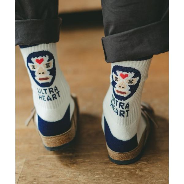 靴下 覆面レスラージャガードソックス メンズ レディース