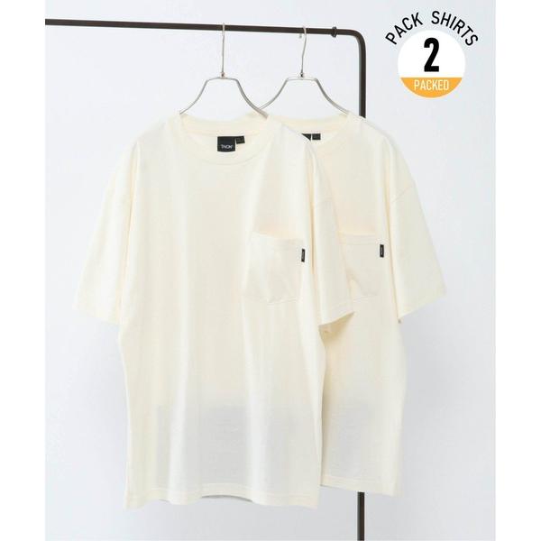 tシャツ Tシャツ メンズ TAION 2PACK−T