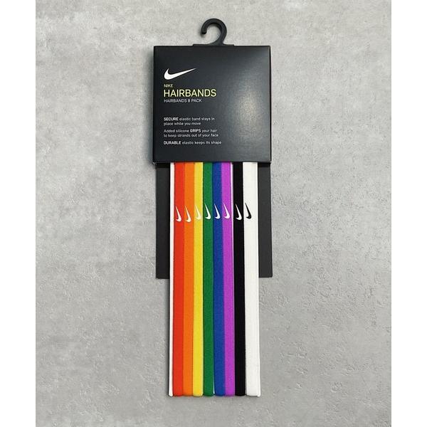 ヘアバンド NIKE(ナイキ)/8本セット スウッシュ スポーツ細ヘッドバンド 8パック