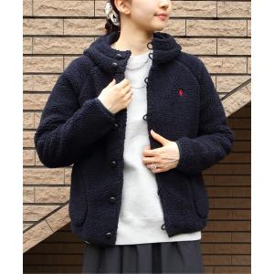 ブルゾン アウター GYMPHLEX/ジムフレックス　ボアフーデッドジャケット　BOA HOODED JACKET #J-1185PL レディース