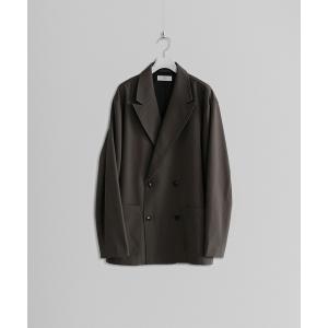 ジャケット テーラードジャケット loose basic double tailored jacket (セットアップ対応) / ルーズベーシックダブ