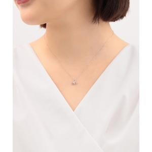 BLOOM（ブルーム） ネックレス 9月誕生花 K10 ピンクゴールド ナデシコ