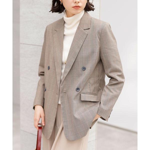 スーツ 「入卒式／セレモニー」ダブルボタンテーラードジャケット　セットアップ対応 レディース