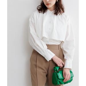 シャツ ブラウス レイヤードシャツブラウス