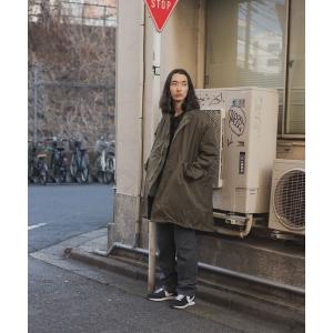 ステンカラーコート  3way ライナー取り外し可能 シンセティック