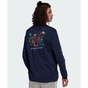 tシャツ Tシャツ ファニー Dino 長袖Tシャツ / アディダスオリジナルス