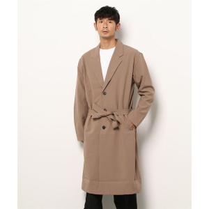 美品 ハリスワーフロンドン ドロップショルダーチェスターコート