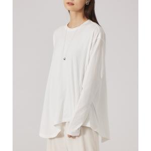 tシャツ Tシャツ レディース アシメコットンカットソー｜ZOZOTOWN Yahoo!店