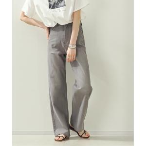 パンツ 美脚シルエットハイウエストパンツ