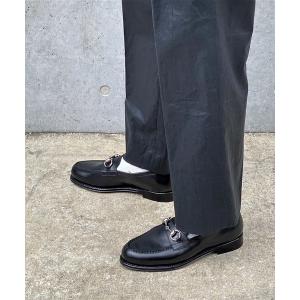 ローファー メンズ Jalan Sriwijaya/98976/18045/CALF/BLACK/LEATHER SOLE/BIT LOAFER｜zozo