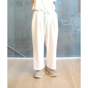 パンツ 「 WEB限定 」 「 MOON MOOD / ムーンムード 」ワイドクロップドパンツ