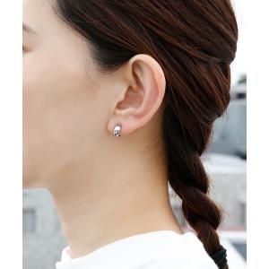 イヤリング miniループフィット・プランプフープイヤリング レディース