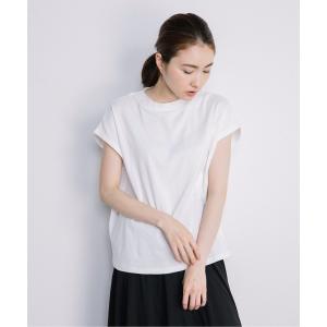 tシャツ Tシャツ フレンチスリーブベーシックコットンTシャツ