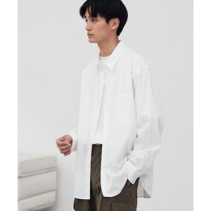 シャツ ブラウス メンズ TENCEL RELAX WIDE SHIRT