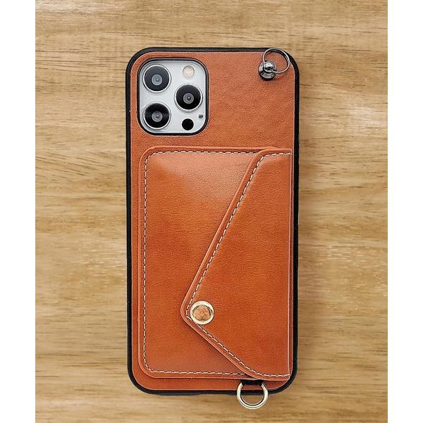 スマホケース 斜め掛け お財布 ポケット付き iPhoneケース