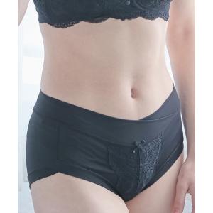 マタニティ ストレッチレースショーツ　妊婦　出産準備　マタニティ　産前産後　マタニティショーツ　大人可愛い　マチ裏綿100％