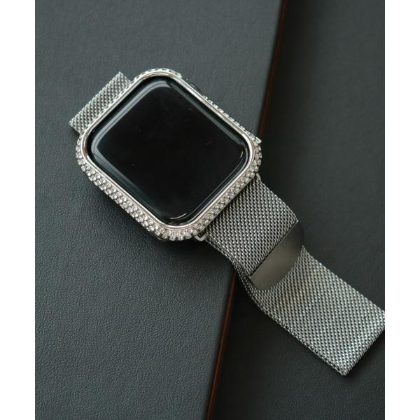 腕時計 Apple Watch Bezel/アップルウォッチ ラインストーン カスタムベゼル メンズ...