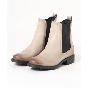 ブーツ KLONDIKE/クロンダイク 本革ヴィンテージ加工 シンプルサイドゴアブーツ