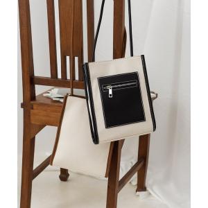 ショルダーバッグ バッグ 両面撥水キャンバスミニショルダーバッグ