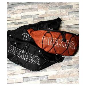 バッグ ウエストポーチ レディース Dickies　OUTLINE LOGO HOLD WAISTBAG｜zozo