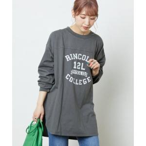 tシャツ Tシャツ ▽【WEB限定】PENNEYS/ペニーズ 別注ピグメントフットボールTシャツ