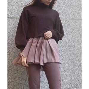 ニット ニットドッキングプルオーバー