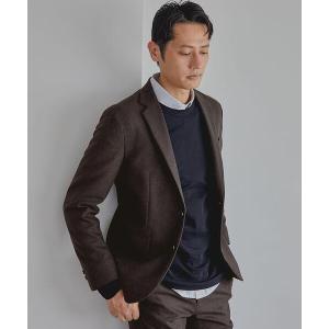 ジャケット テーラードジャケット ホームスパン NT 2B ジャケット -ストレッチ-