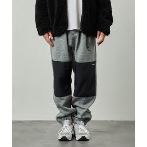 パンツ GRAMICCI/グラミチ 別注 KNIT FLEECE SWITCHING PANTS/ニットフリース 切り替え リブパンツ