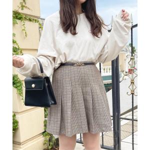 スカート プリーツスカパン