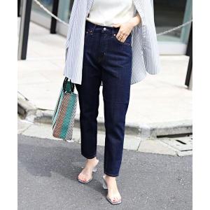 パンツ デニム ジーンズ テーパードレッグデニム#