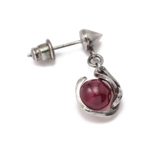 ピアス 【別注】 gunda/ガンダ/STEALTH ORB/PI/HQ RUBY - 最安値・価格