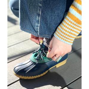 ブーツ レディース L.L.Bean × BEAMS PLUS ＆ BEAMS BOY / Deluxe Canvas Gum Shoes｜zozo