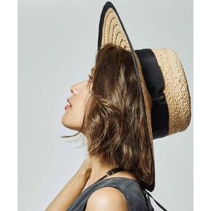 レディース 帽子 ハット RAFFIA HAT｜zozo