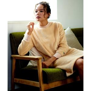 FRUIT OF THE LOOM　ボアルームウエアUネックワンピース