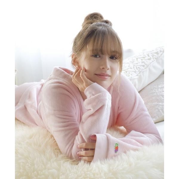 パジャマ ボアカーディガンセット / ワンマイルウェア / あったか もこもこ / ギフト プレゼン...