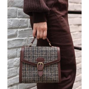 ショルダーバッグ バッグ 「Web限定カラーあり」モノグラムスクエアショルダーバッグ レディース