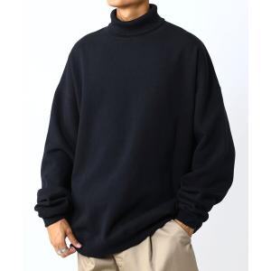 スウェット WEB限定 12oz ヘビーウェイト ビッグシルエット タートルネックスウェット/プルオーバー