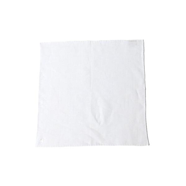 ハンカチ BEAMS PLUS / ロゴ リネン チーフ メンズ