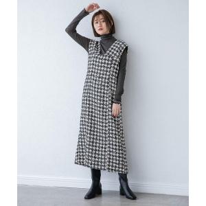 ワンピース ジャンパースカート ツイードジャンパースカート　959131