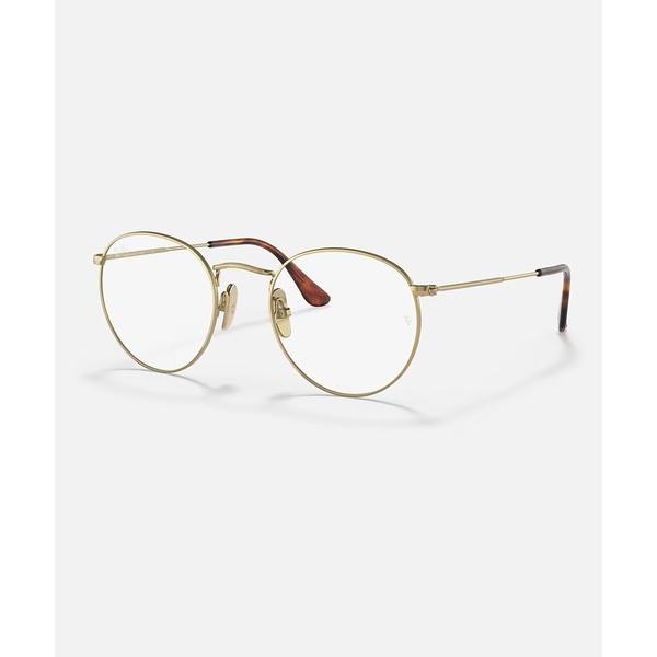 伊達メガネ メガネ 眼鏡 Ray-Ban レイバン メガネフレーム Round チタンフレーム RX...