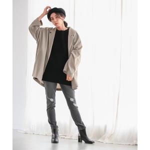 ジャケット テーラードジャケット キナガシポンチョハオリ　954450