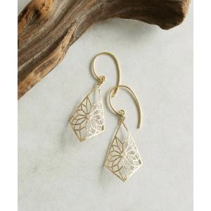 con affetto ピアス K10ピンクトルマリンピアス レディース : ZOZOTOWN