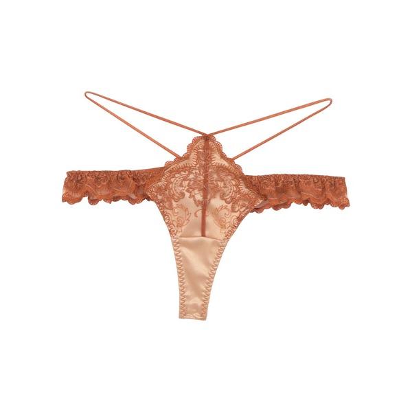 ショーツ シアースカラップ フリルＴバック