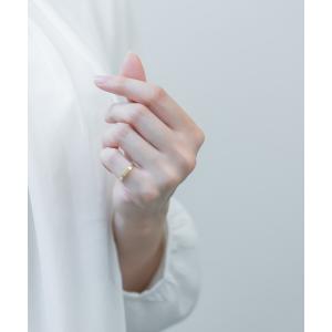 4℃（ヨンドシー） 指輪 リング K18ホワイトゴールド ピンキーリング